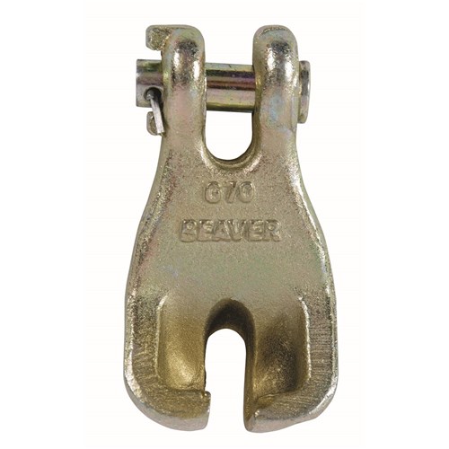 BEAVER CLEVIS CLAW HOOK G-70 GOLD 10MM CHAIN ( LC 6000 KG) 